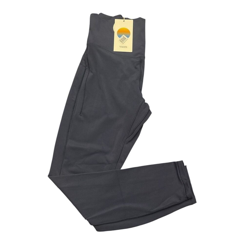 Vuori Women’s AllTheForm Pocket Leggings Blue Coast Size Medium New